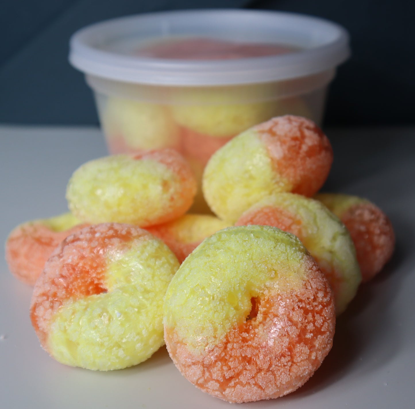 Peach Donuts